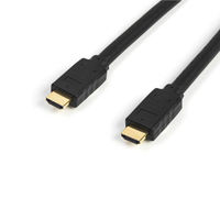 HDMIケーブル 5m HDMI2.0 オス・オス ブラック　HDMM5MP　1個　StarTech.com（直送品）