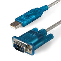 91cm USB-RS232C(DB9)シリアル変換ケーブル　ICUSB232SM3　1個　StarTech.com