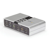 7.1ch USB接続サウンドカード　DAC/SPDIF出力　ICUSBAUDIO7D　1個　StarTech.com（直送品）