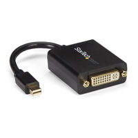 mDP 1.2 - DVI アダプター／パッシブ／VESA　MDP2DVI　1個　StarTech.com（直送品）