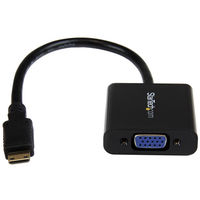 Mini HDMI  -  VGA変換アダプタ 1920x1080　MNHD2VGAE2　1個　StarTech.com（直送品）