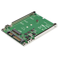 M.2 SSD - 2.5インチSATA変換アダプタ　SAT32M225　1個　StarTech.com（直送品）