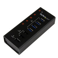 USBハブ Type-A（データ用）×4 Type-A（充電用）×3　ST4300U3C3　1個　StarTech.com（直送品）
