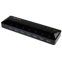 USBハブ USB-A×7ポート 急速充電2ポート(各2.4A)　ST93007U2C　1個　StarTech.com