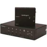 VGA/DP/HDMI入力対応HDBaseTエクステンダー　STDHVHDBT　1個　StarTech.com（直送品）