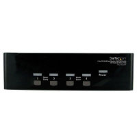 4ポート DVI & VGA対応USB接続KVMスイッチ　SV431DDVDUA　1個　StarTech.com（直送品）