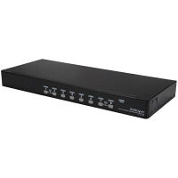 8ポート1U VGA対応USB接続KVMスイッチ OSD機能　SV831DUSBUK　1個　StarTech.com（直送品）