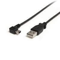 Startech.com 91cm ミニUSB変換ケーブル miniUSB右向きL型ケーブル USB2HABM3RA 1個