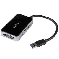 USB3.0-VGA変換アダプタ（USBポート x1付き）　USB32VGAEH　1個　StarTech.com（直送品）