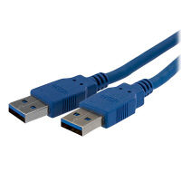 1.8m　USB 3.0 ケーブル（オス/オス）　ブルー 　USB3SAA6　1個　StarTech.com（直送品）