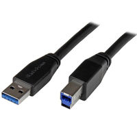 USBケーブル　10m　アクティブタイプ　A ー B　USB3SAB10M USB3.0 1個　StarTech.com