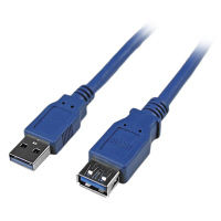 1.8m SuperSpeed USB3.0延長ケーブル　USB3SEXTAA6　1個　StarTech.com（直送品）