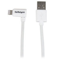 L型Lightning - USB ケーブル　1m　ホワイト　USBLT1MWR　1個　StarTech.com（直送品）