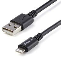 Startech.com Lightning - USB ケーブル 3m ブラック USBLT3MB 1個