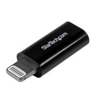 Micro USB - Lightningアダプタ　ブラック　USBUBLTADPB　1個　StarTech.com（直送品）