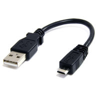 Startech.com 15cm micro USB2.0変換ケーブルアダプタ UUSBHAUB6IN 1個