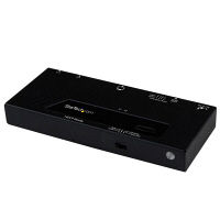 2入力1出力HDMI切替器セレクター 自動/優先切替機能付き　VS221HDQ　1個　StarTech.com（直送品）