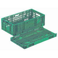 岐阜プラスチック工業 卵パック用折りたたみコンテナ RS-MM37S AKVM701 1個