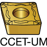 サンドビック SANDVIK コロターン107 旋削用ポジチップ(130) 1125 CCET 06 02 02-UM 1セット(10個)（直送品）