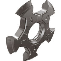 イスカル デカIQスレッド チップ TTGー16EーISO IC908 TTG-16E-0.75-ISO 1セット(4個) 621-8393（直送品）