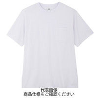 コーコス信岡 半袖Tシャツ ホワイト 4L 3007-0-4L 1セット(5枚)（直送品）