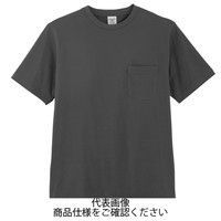 コーコス信岡 半袖Tシャツ チャコール M 3007-23-M 1セット(5枚)（直送品）