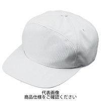 コーコス信岡 エコ5IVEスター丸ワイド型帽子 シルバー L A-1156-33-L 1セット(2点)（直送品）