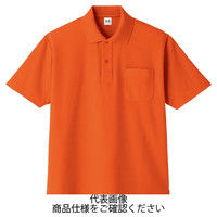 コーコス信岡 超消臭 半袖ポロシャツ オレンジ 3L A-137-12-3L 1セット(5枚)（直送品）