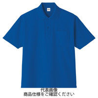コーコス信岡 超消臭 半袖ポロシャツ ブルー 5L A-137-6-5L 1セット(5枚)（直送品）