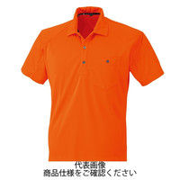 コーコス信岡（CO-COS） 半袖ポロシャツ オレンジ