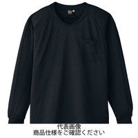 コーコス信岡 （CO-COS） 冷感・吸汗速乾 長袖VネックTシャツ