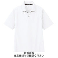 コーコス信岡（CO-COS） 吸汗速乾 半袖ポロシャツ（ポケットなし） ホワイト