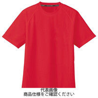 コーコス信岡（CO-COS） 吸汗速乾 半袖Tシャツ（ポケットなし） レッド