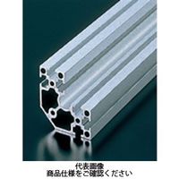 エヌアイシ・オートテック M4 ベーシックアルミフレーム 90mm AFSCー404020ー4ー90 1セット(90本)（直送品）