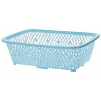 脱衣カゴ DP-15 大信工業 ブルー（直送品）