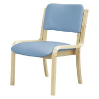 【軒先渡し】ニシキ工業 多目的木製チェア(肘なし) FSW-22 1台 23-6314-0002（直送品）