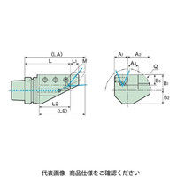 MSTコーポレーション 角シャンク用ホルダ 複合機用 外径・突切り加工用