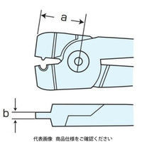 室本鉄工 圧着刃 裸端子用 A8P-2.0 1個（直送品）