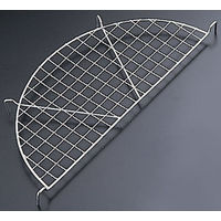 遠藤商事 SA18-8クリンプ目半月型天ぷらアミ 33cm用 ATV04033 1個