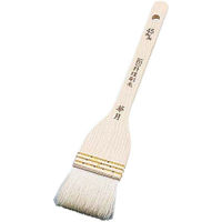 一高 NEO料理刷毛 華月(埋込式山羊毛) 60mm BHK7804 1個