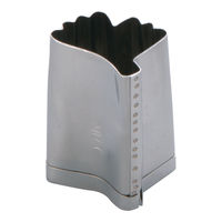 遠藤商事 SA18-8手造り業務用抜型 銀杏 小 (B) BNKD004 1個