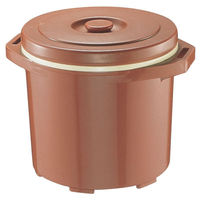 台和 プラスチック保温食缶ごはん用 DF-R1（大） DHO01001（取寄品）