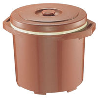 【新品未使用】汁食缶　6L クリップ付 吊手式　ASY09006  SA18-8 楽天市場】SA18-8 ダブル汁食缶 フック付 6L 吊付（ASY09006）1