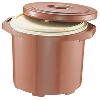 台和 プラスチック保温食缶みそ汁用 DF-M1（大） DHO02001（取寄品）