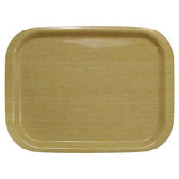 橋本達之助工芸 Rトレー取手なし 角(ノンスリップ加工) L デニムイエロー ETL2115 1個