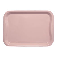 橋本達之助工芸 SCトレー L ピンク ETL3305 1個