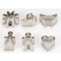 田中糧機製作所 クッキー抜き型セット No.2111 (6ヶ入) WKT12 1個