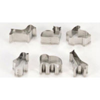 田中糧機製作所 クッキー抜き型セット No.2119 動物Aセット(6ヶ入) WKT16 1個