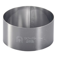 【新品】セルクルリング丸型　直径60㎜　高さ35㎜　200個セット SA18-0セルクルリング丸型 φ90×H45mm WSL08049 遠藤商事（取寄品