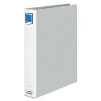 コクヨ リングファイル貼り表紙タイプ A4タテ 丸型2穴 背幅56mm シルバー フ-440NC